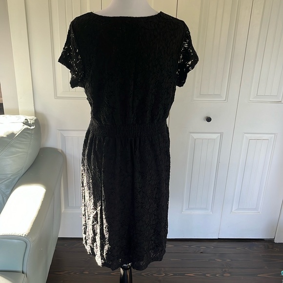Isaac mizrahi black lace dress - Picture 3 of 4